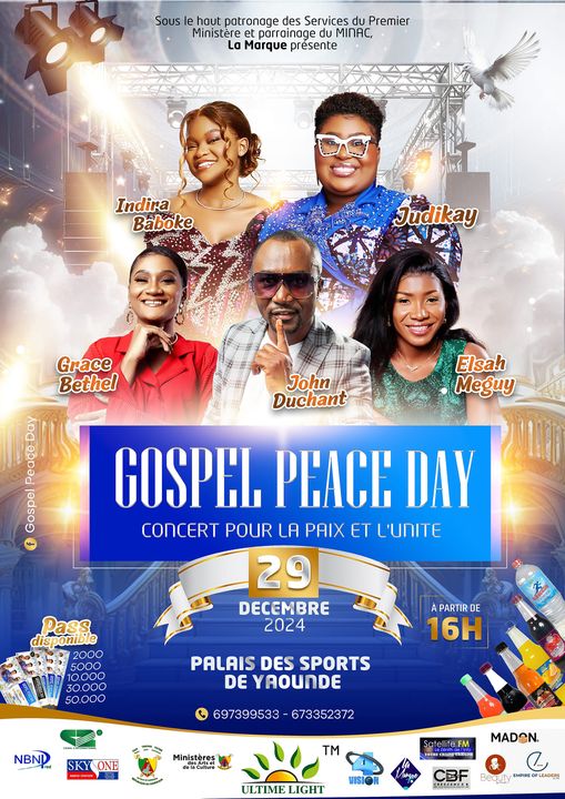 Gospel Peace Day avec Indira et Judikay