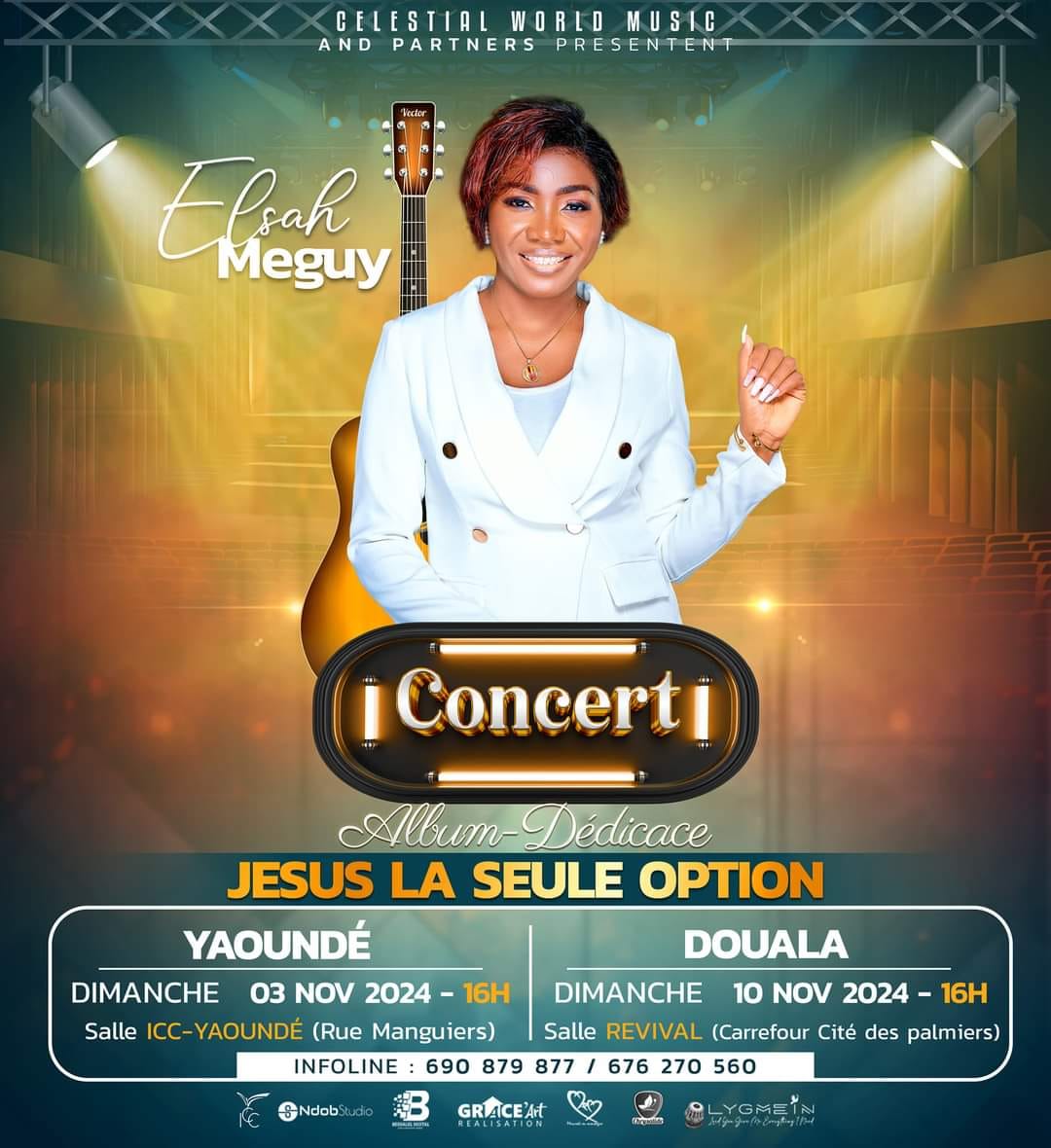 Elsah Meguy en concert et dédicace album