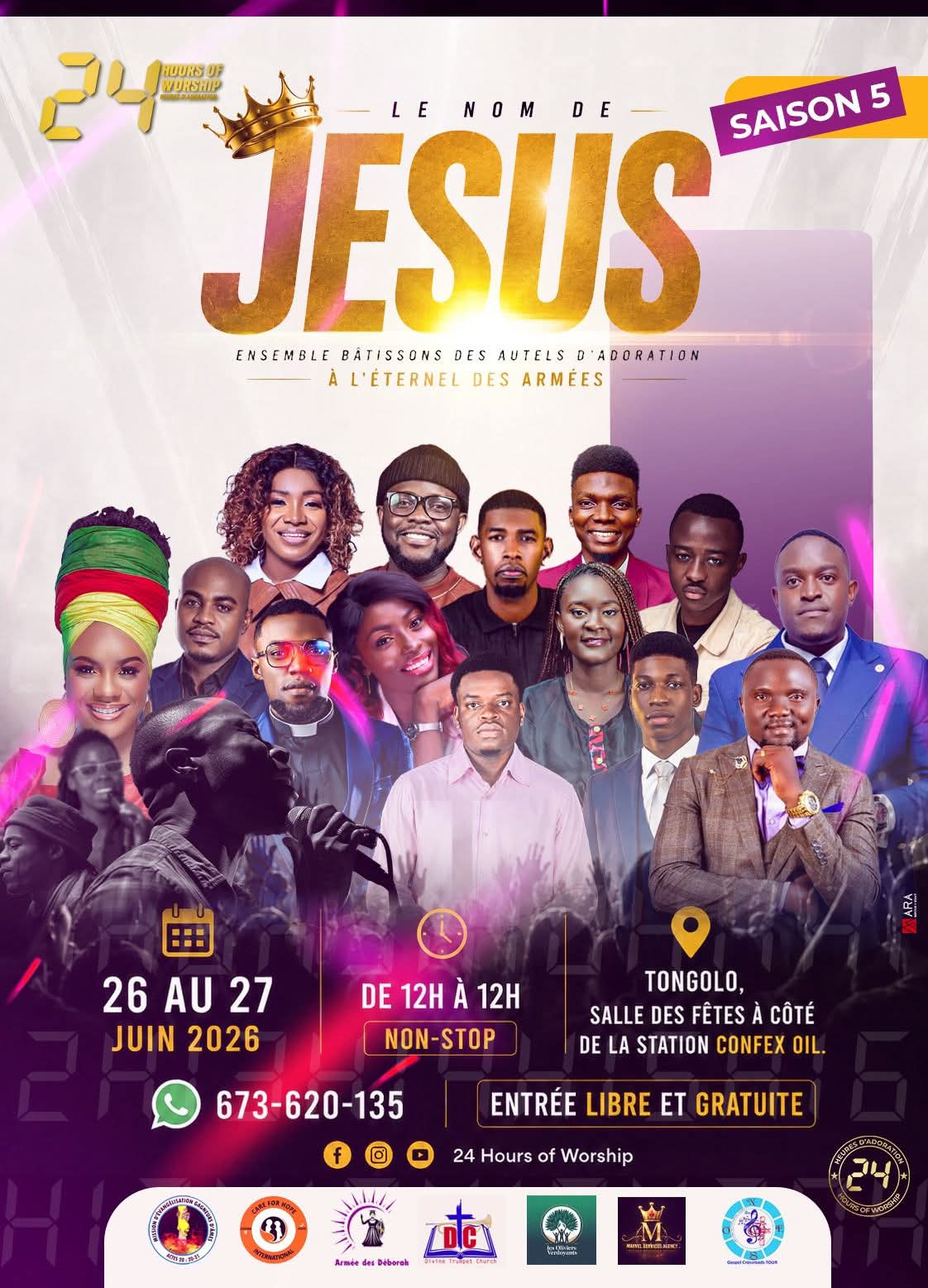 24 HOURS OF WORSHIP – SEASON 5: “THE NAME OF JESUS”