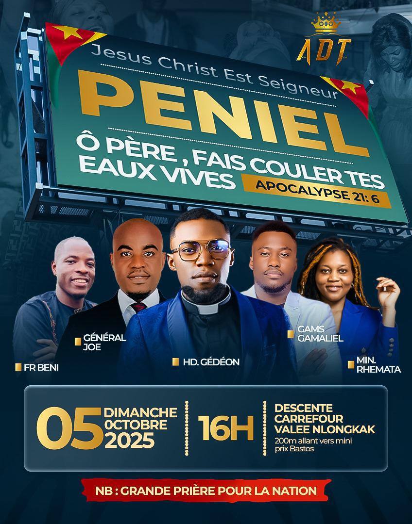 PENIEL – Rencontre avec Dieu