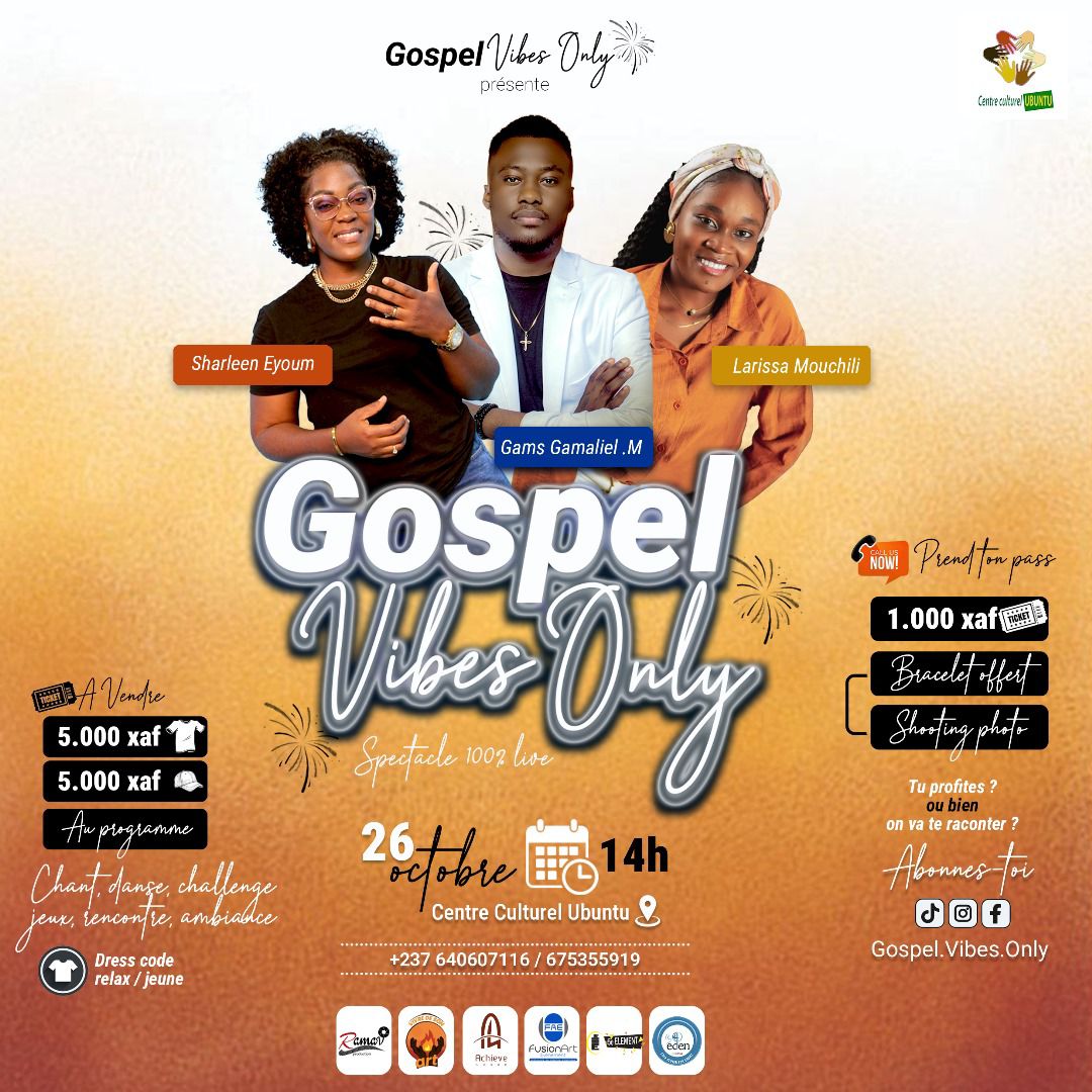 GOSPEL VIBES ONLY – THE EXPLOSION OF LIVE!