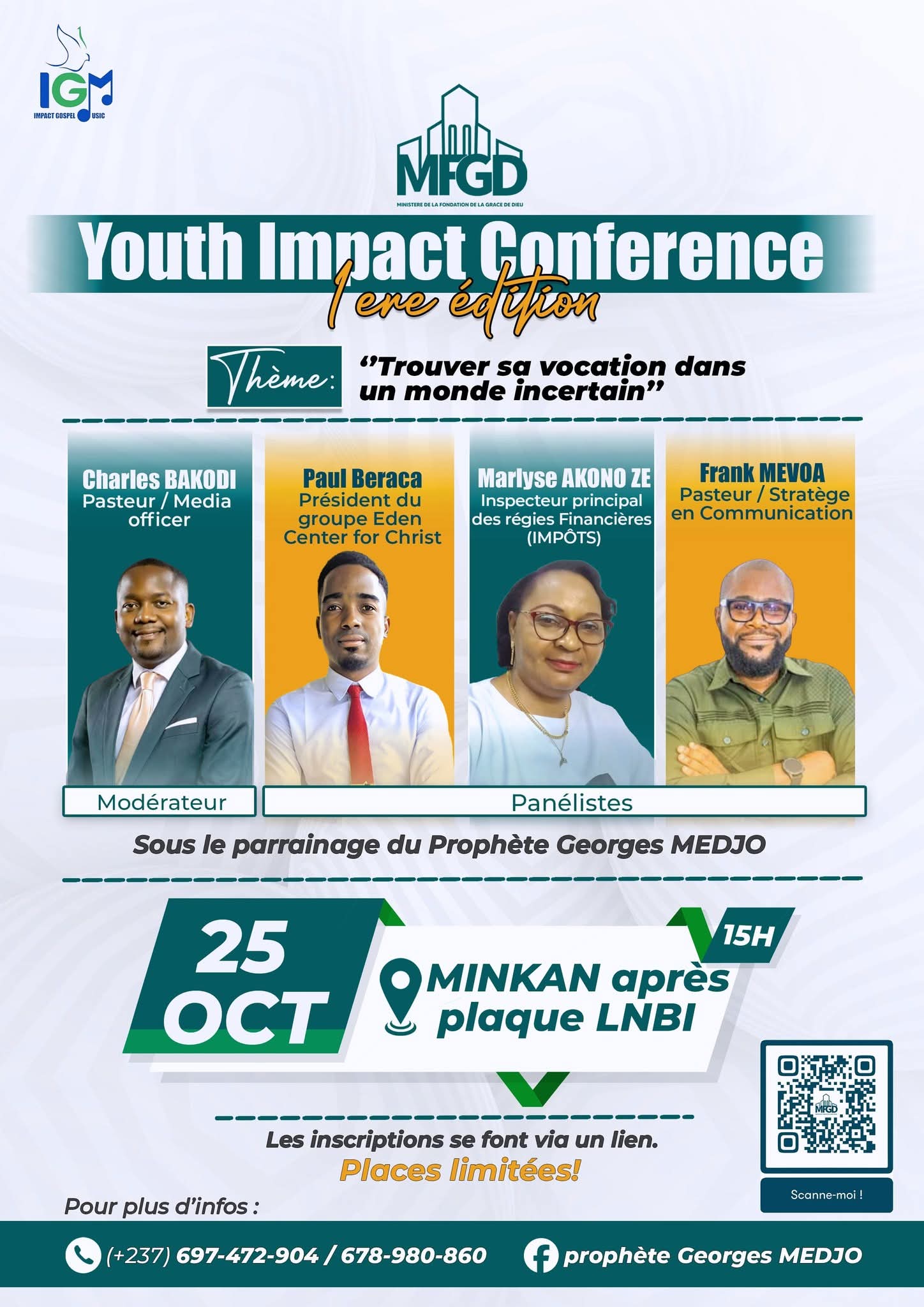 YOUTH IMPACT CONFERENCE – 1ère ÉDITION