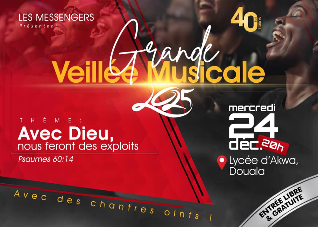 The Musical Group Les Messengers presents the 40th edition of the Grande Villée Musicale 2025!
