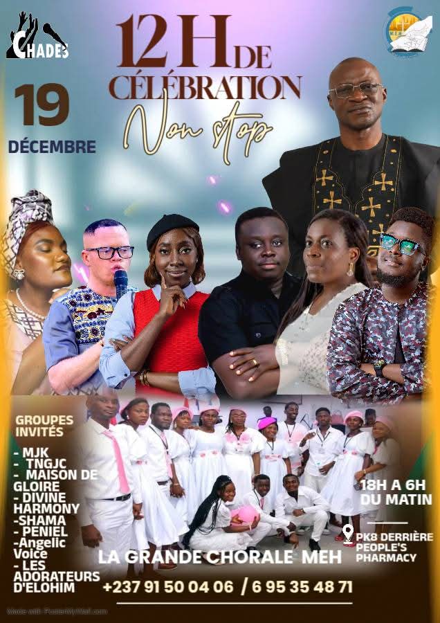 The Grande Choir MEH celebrates its 12 hours of non-stop praise