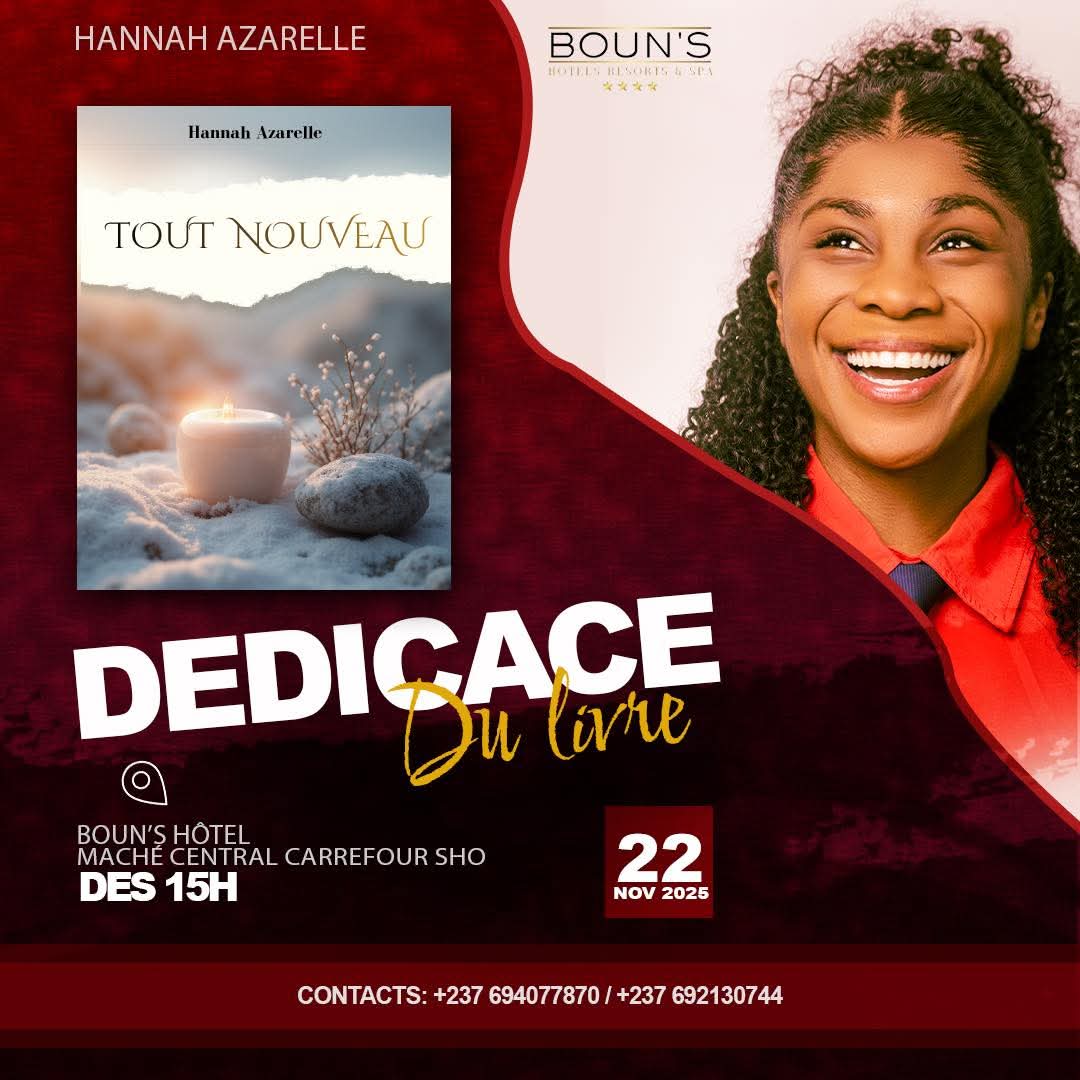 📚 Book signing Tout Nouveau – Hannah Azarelle