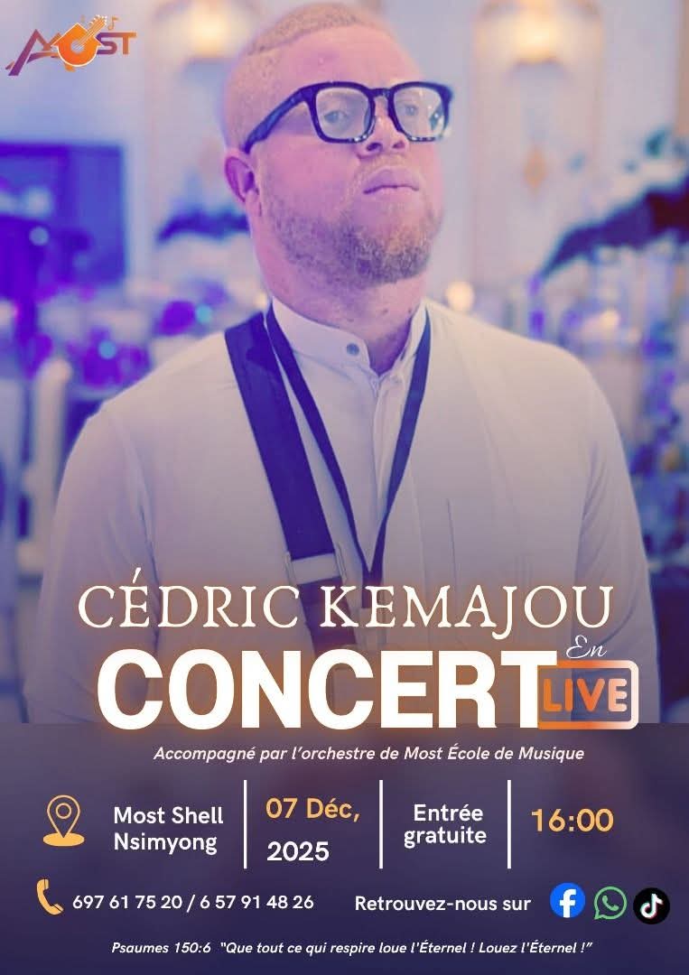 🎶 Cédric Kemajou in Live Concert!