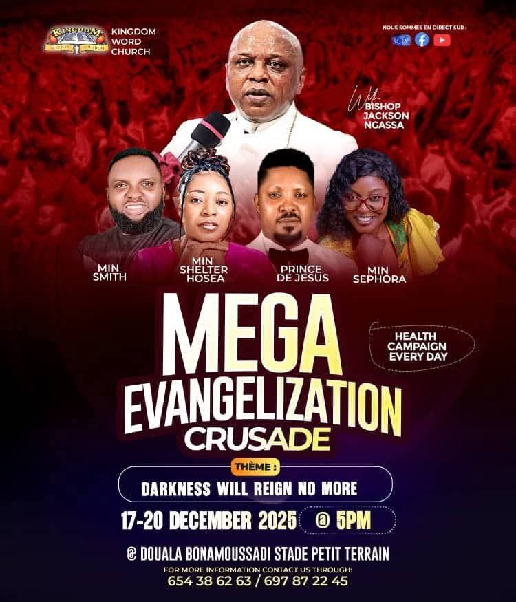 Méga Croisade d'Évangélisation à Douala