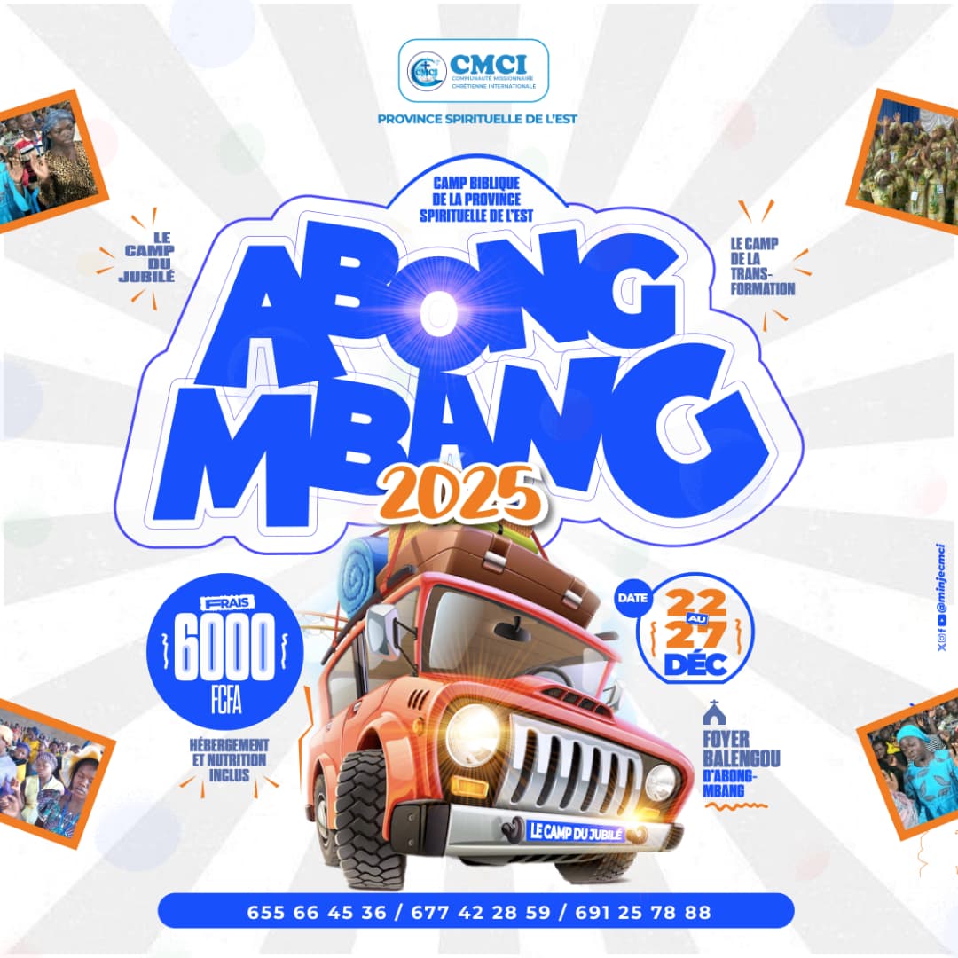 Bible Camp “Abong Mbang 2025” – Eastern Spiritual Province