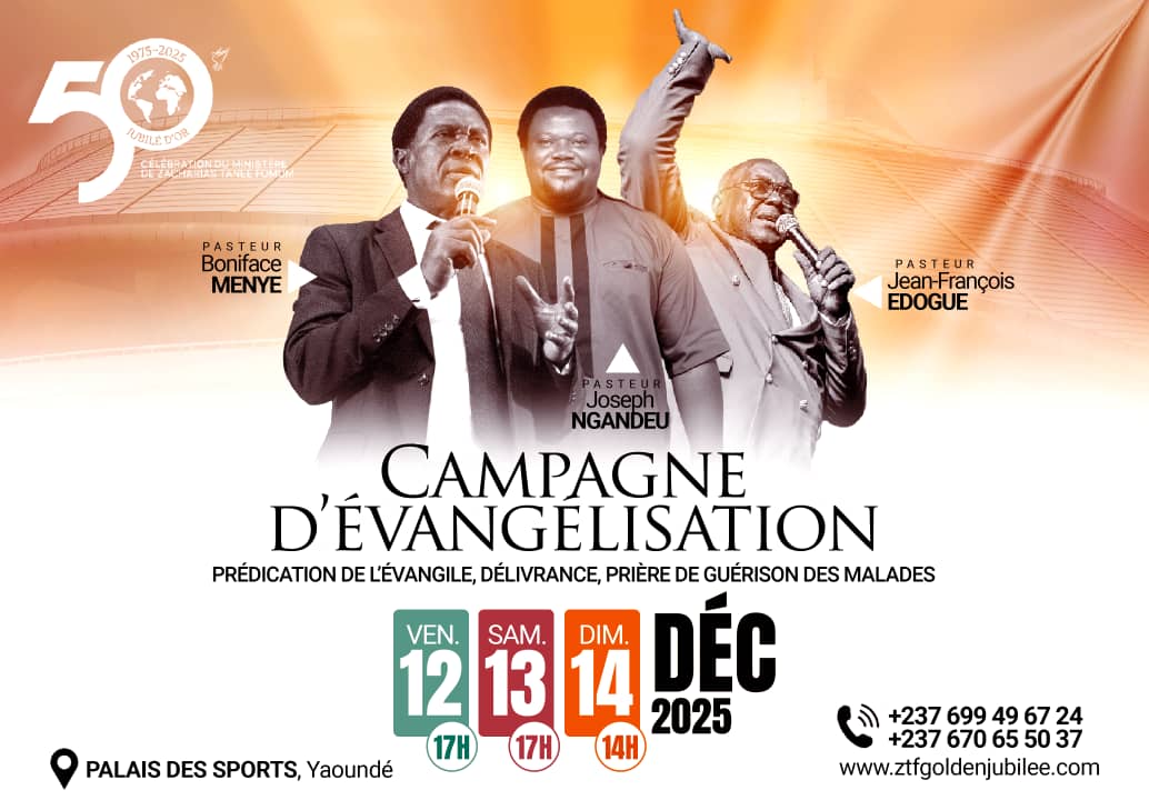 Major Evangelization Campaign in Yaoundé on the occasion of the 50th anniversary of the ZTF Ministry