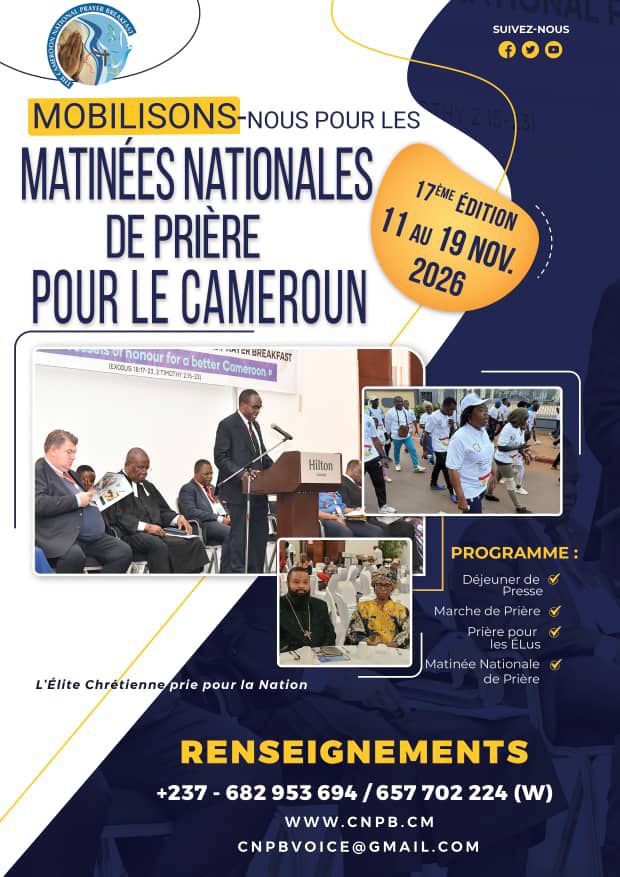National Mornings of Prayer mobilize Cameroon