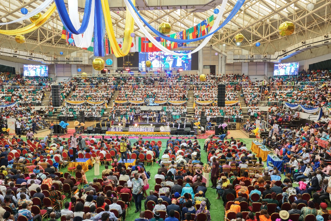 Spiritual Boom: The Golden Jubilee of the Apostle Z.T Fomum Brings Together 15,000 People and Records 180 Conversions AT the Yaoundé Sports Palace Day 2