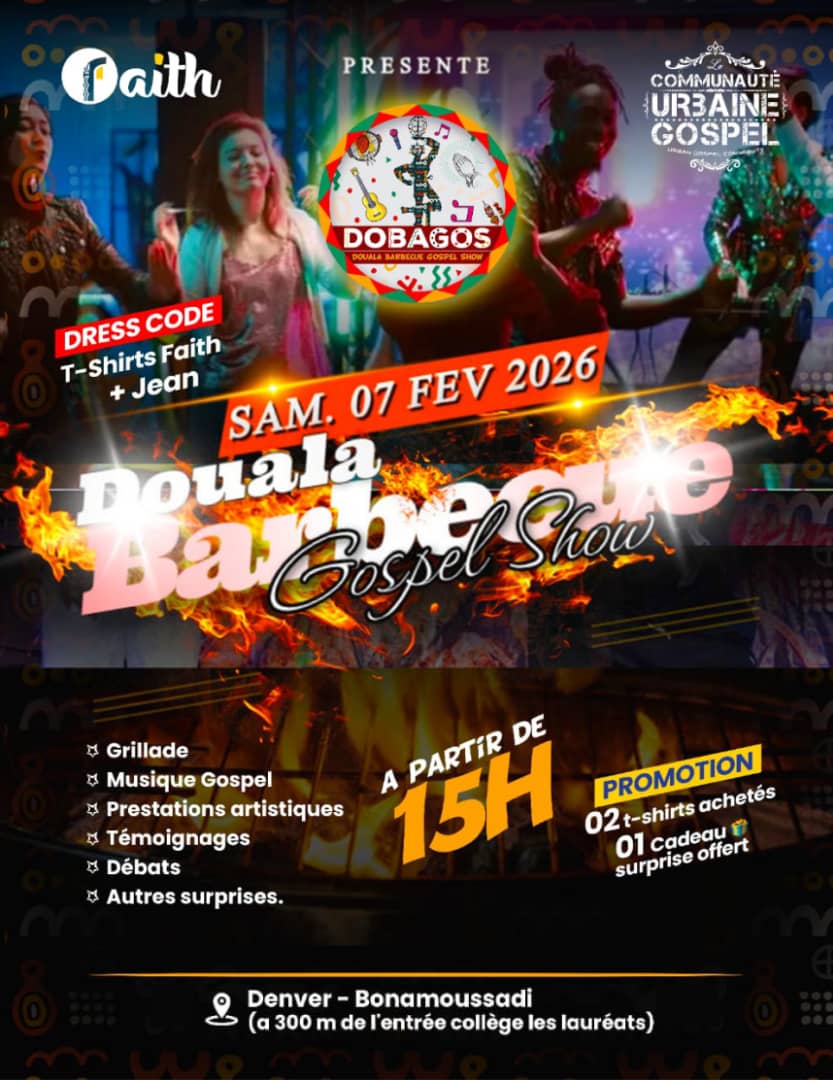 Gospel comes to the Barbecue: see you on February 7 in Douala