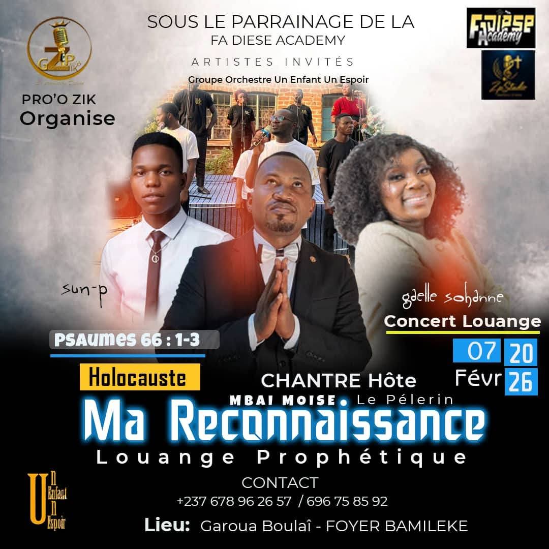 MY RECOGNITION - Prophetic Praise Concert in Garoua Boulaï