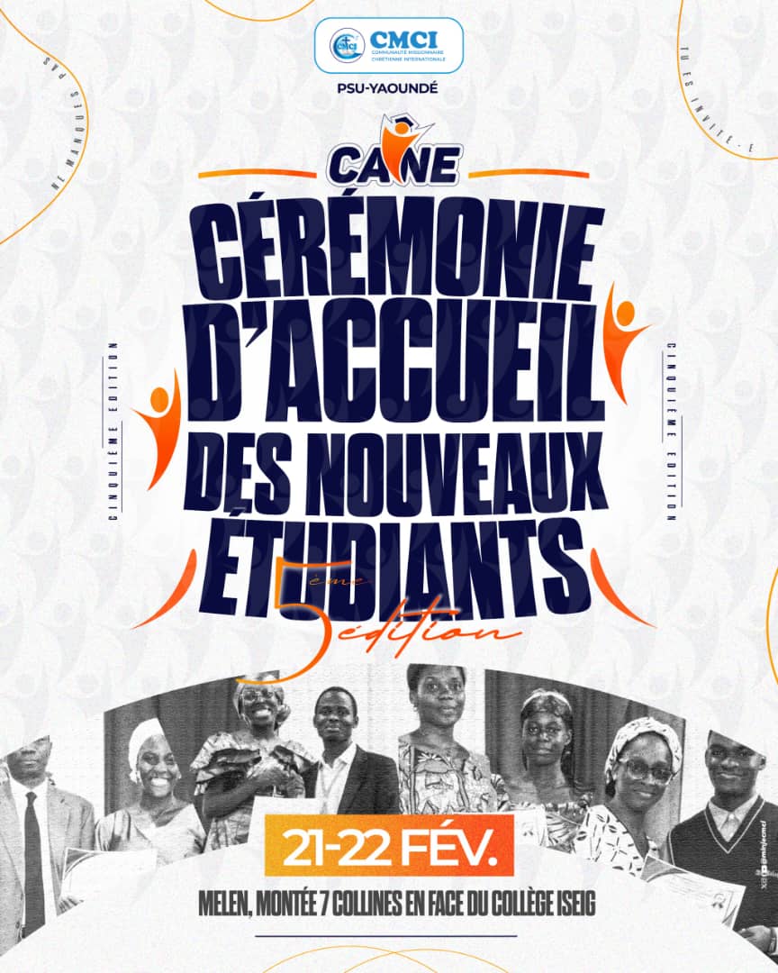 CANE Psu Yaoundé 5th edition: New and old students meet for a historic ceremony