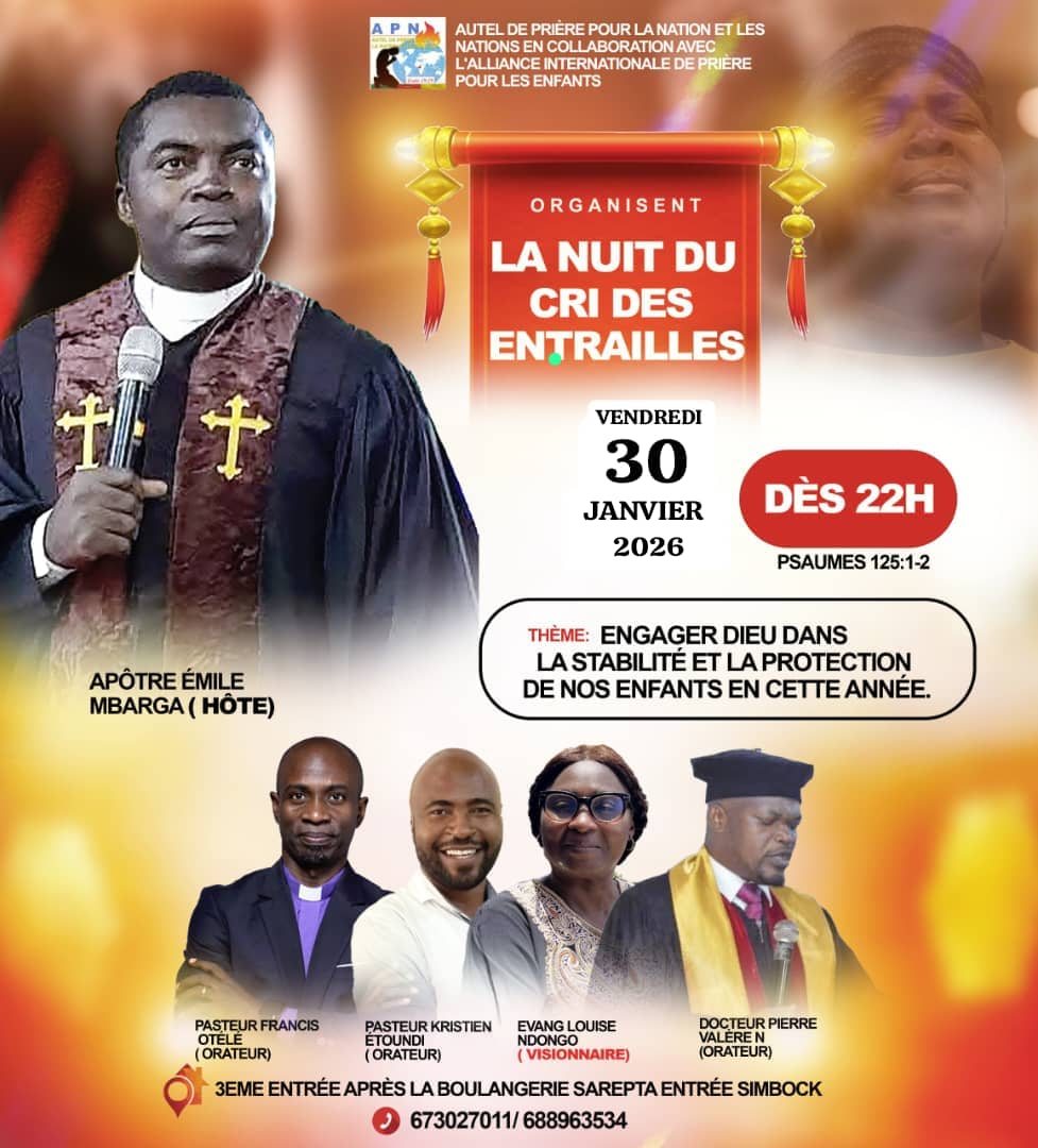 Evening of prayer “The Night of the Cry of the Entrailles” this Friday, January 30