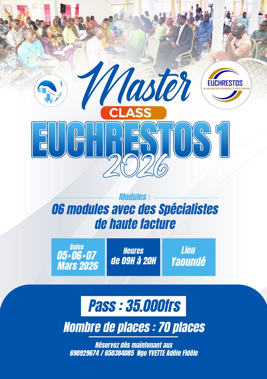 EUCHRESTOS 1 - 2026 | MASTER CLASS that transforms