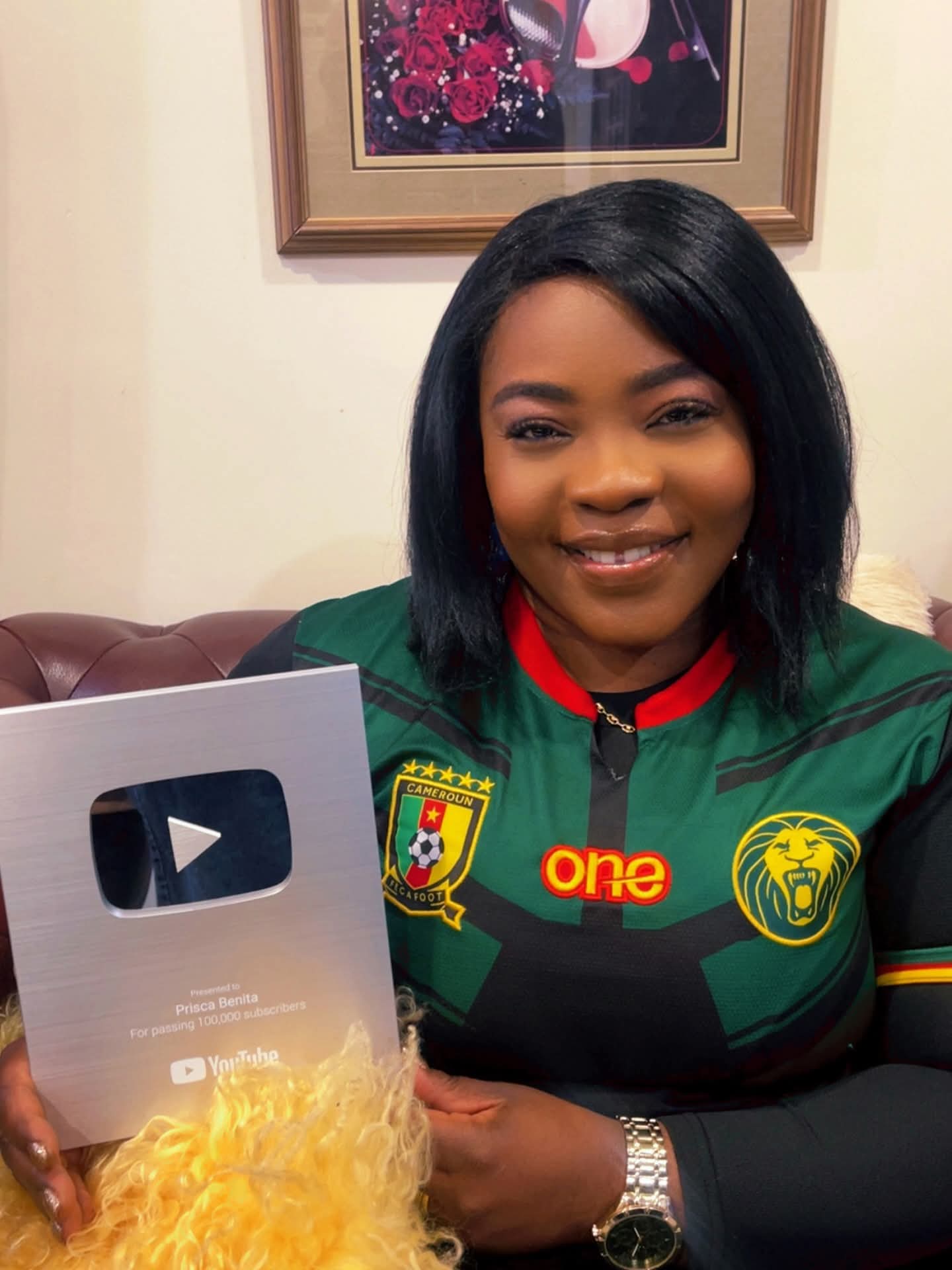 ALL GLORY TO GOD: Dr Minister Prisca Benita receives her Silver Play Button YouTube
