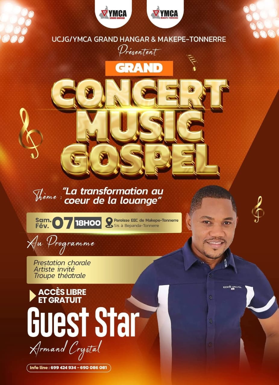 Grand Gospel Concert: an explosion of praise and grace with ARMAND CRYSTAL