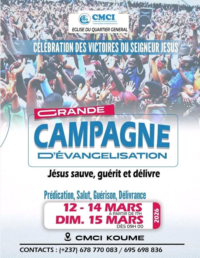 GREAT EVANGELIZATION CAMPAIGN Celebration of the Victories of the Lord Jesus