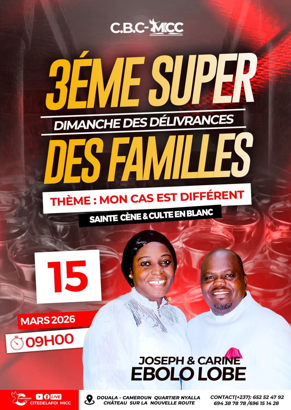 3rd Super Sunday of Family Deliverances — C.B.C-MICC