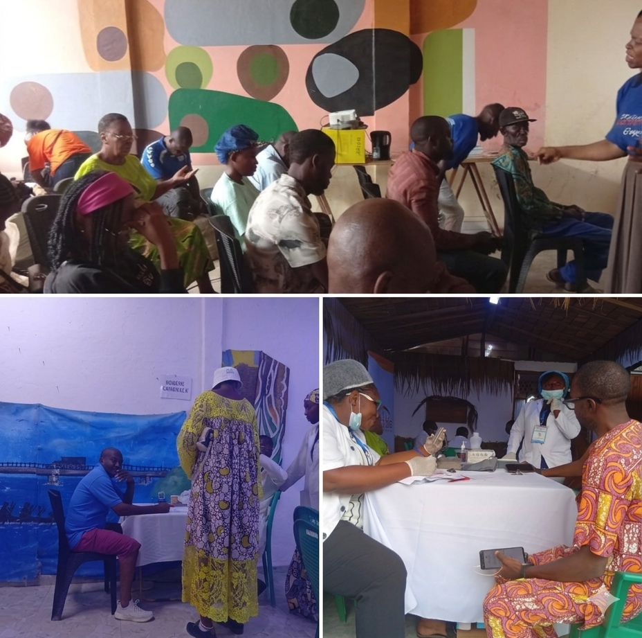 Douala: more than 500 beneficiaries during a health and healing campaign initiated by Chris Oyakhilome