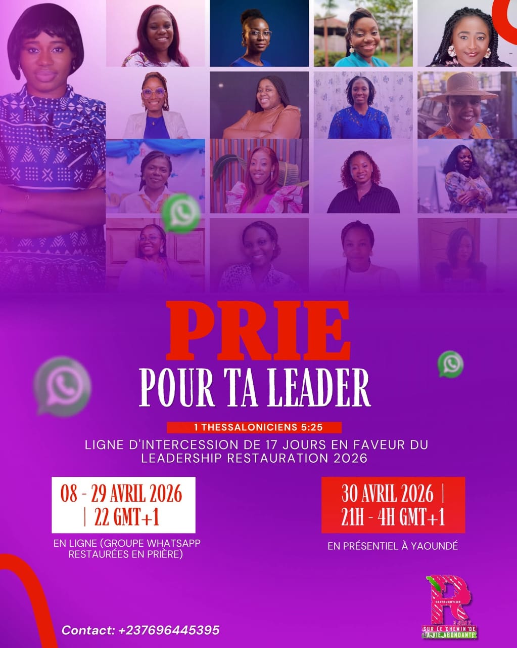 PRIE POUR TA LEADER !