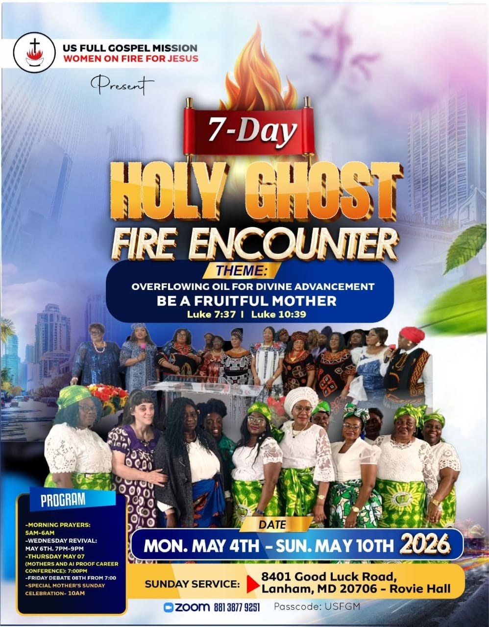 7-Day Holy Ghost Fire Encounter