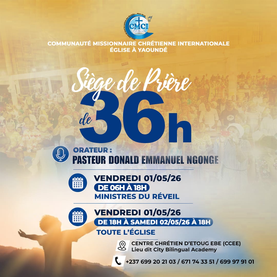 36-hour Prayer Seat at CMCI Yaoundé Etoug-Ébé