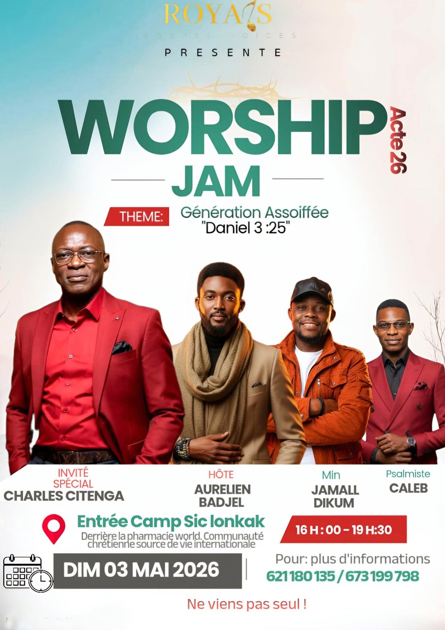 Worship Jam Act 26 - When thirst becomes calling