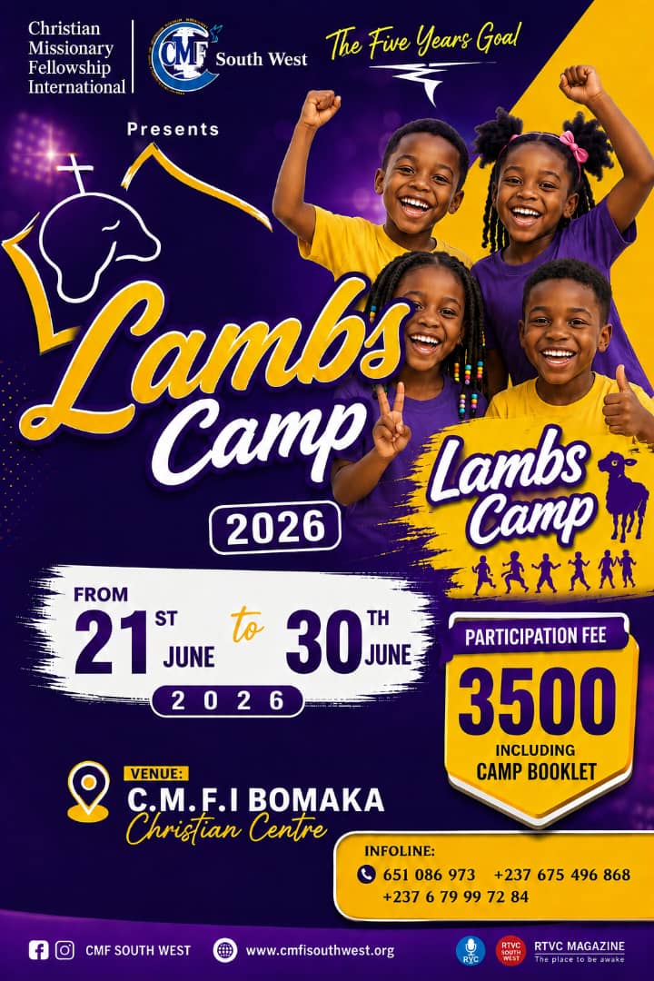 LAMBS CAMP 2026 — WHERE YOUNG HEARTS ENCOUNTER GOD