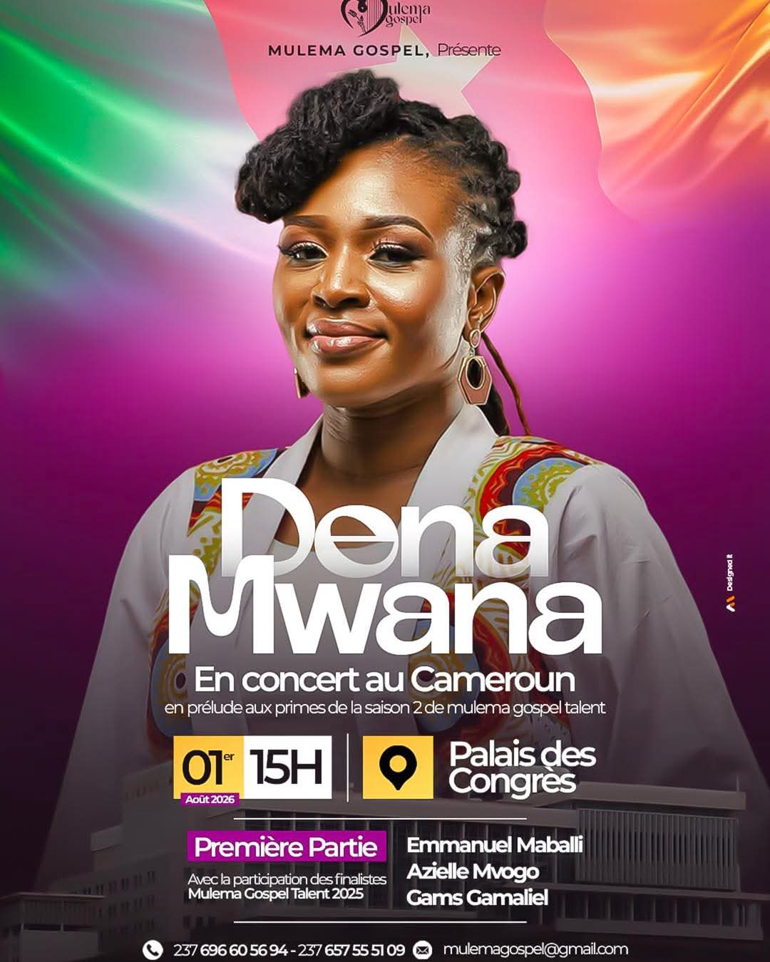 DENA MWANA IN CONCERT IN CAMEROON: AN EVENT NOT TO BE MISSED!