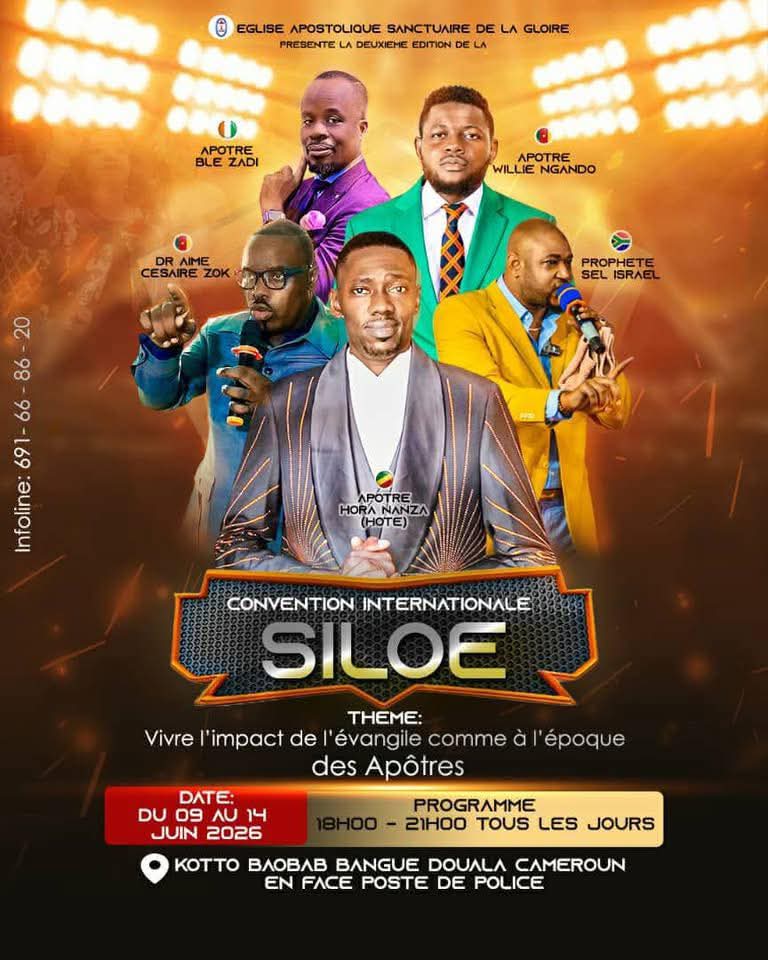 SILOÉ 2026 : Une Convocation Divine pour un Réveil Apostolique !