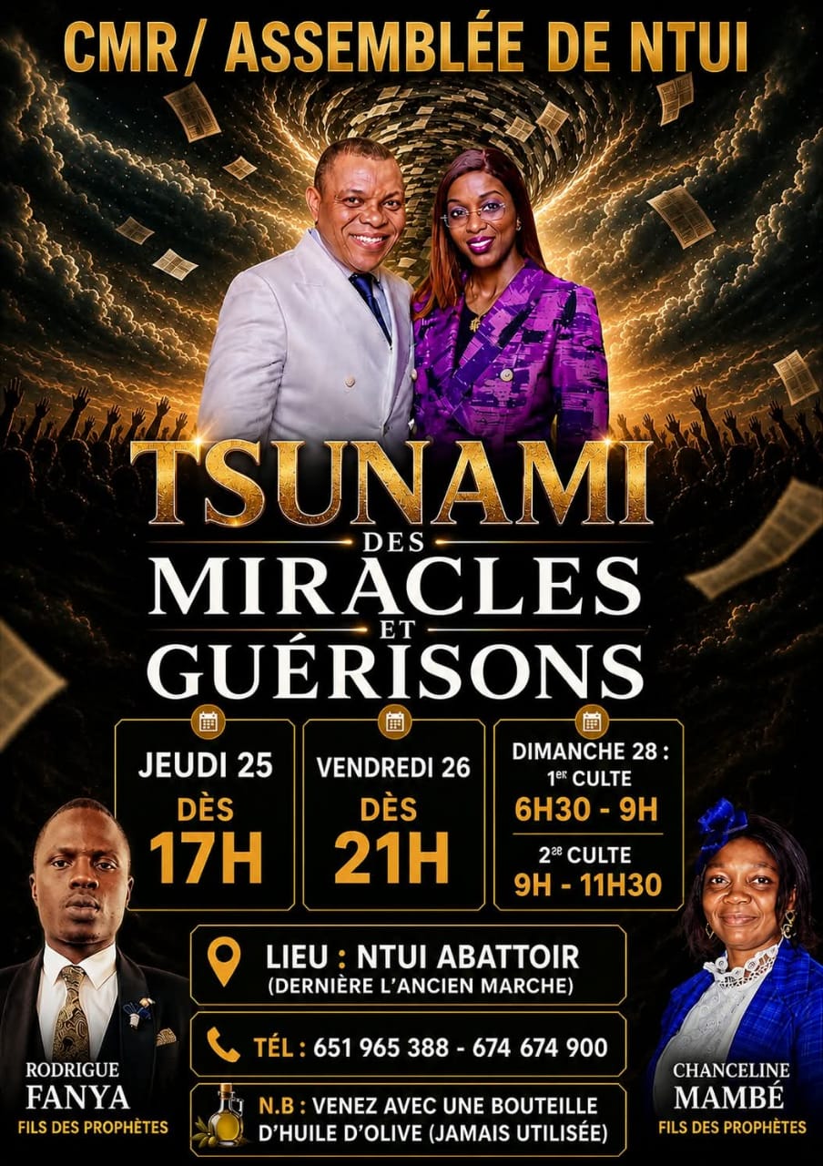 TSUNAMI DES MIRACLES ET GUÉRISONS À NTUI