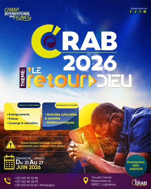 C'RAB 2026 : Le Grand Retour à Dieu !