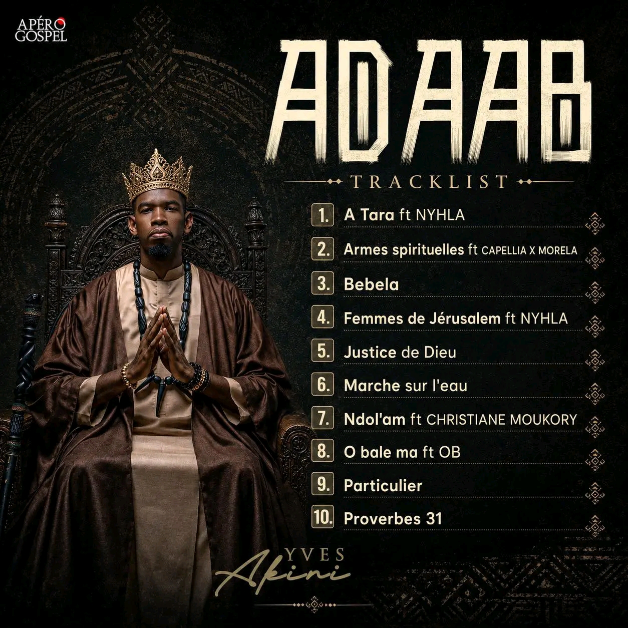 Sortie officielle de l'album ADAAB bientôt