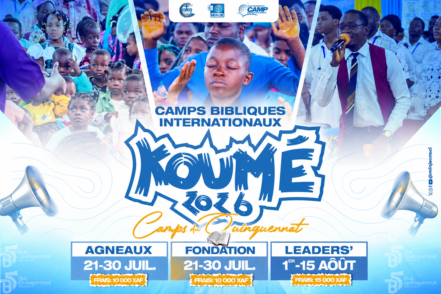 INTERNATIONAL BIBLE CAMPS KOUMÉ 2026
