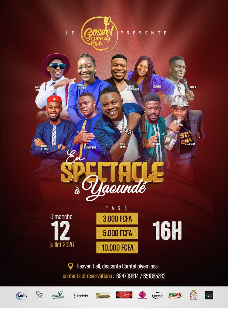 The Gospel Comedy Club arrives in Yaoundé for a unique show
