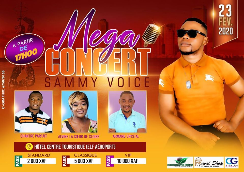 Sammy Voice en méga concert