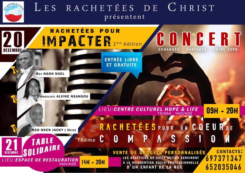 Rachetées pour Impacter : 1&egrave;re édition pour un c&oelig;ur de compassion