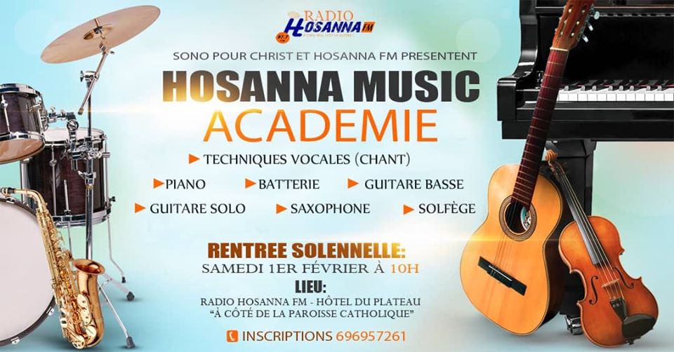 Hosanna Music Académie ouvre officiellement ses portes