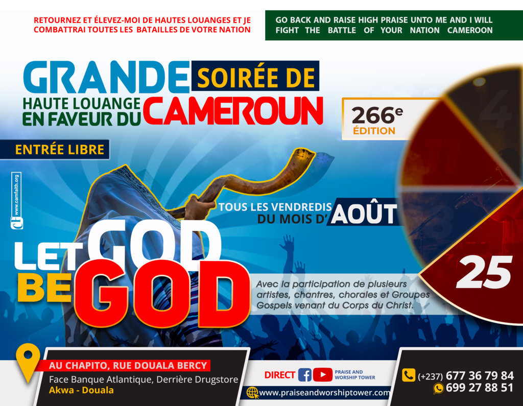 266e édition des soirées de hautes louanges en faveur du Cameroun