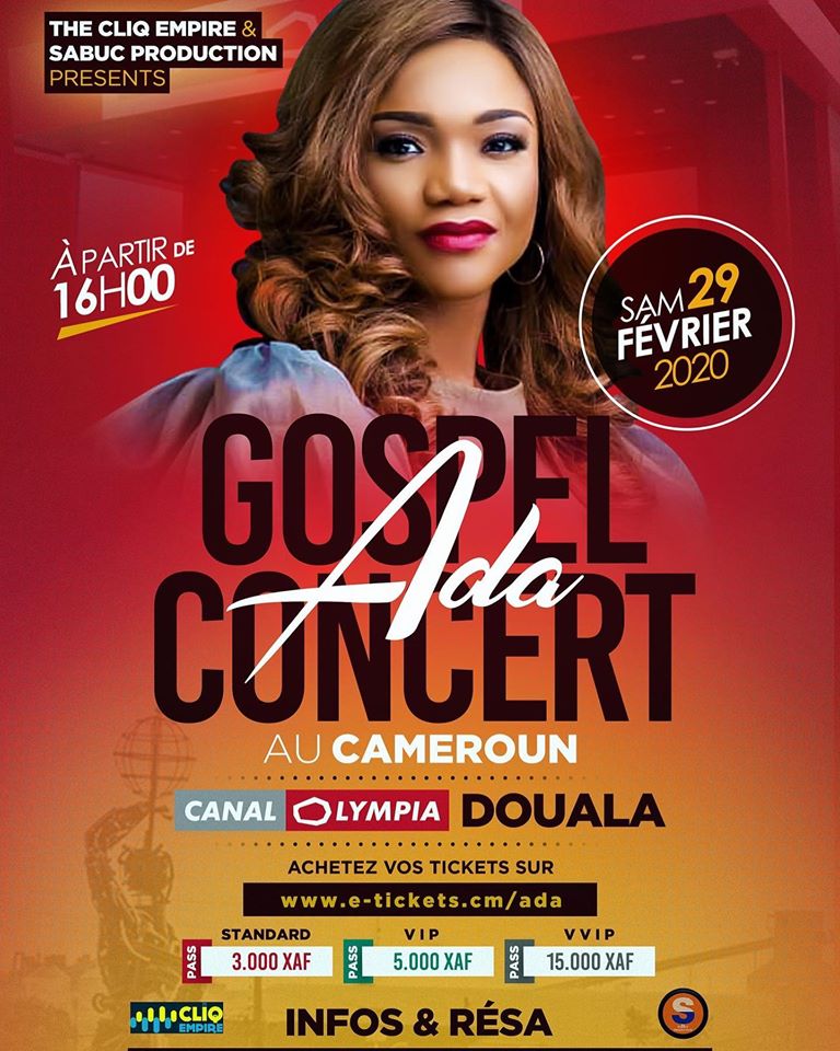 Concert Gospel de Ada au Cameroun