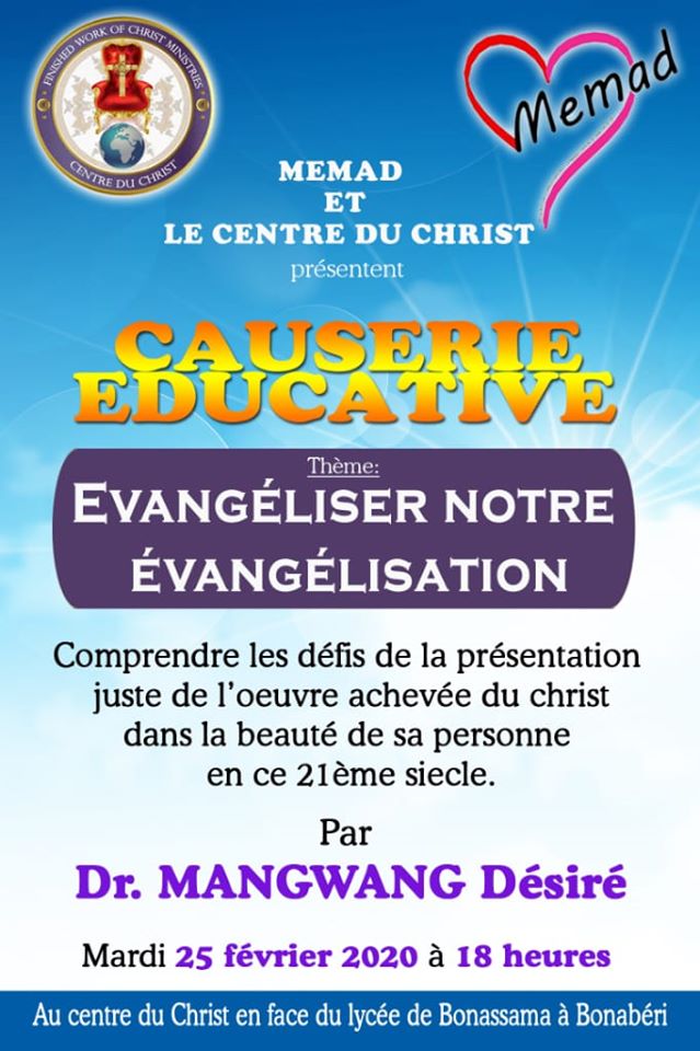 Causerie &Eacute;ducative avec le Dr Mangwang Désiré