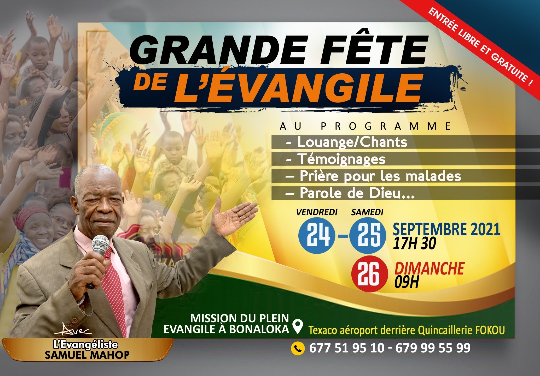 Grande f&ecirc;te de l'évangile