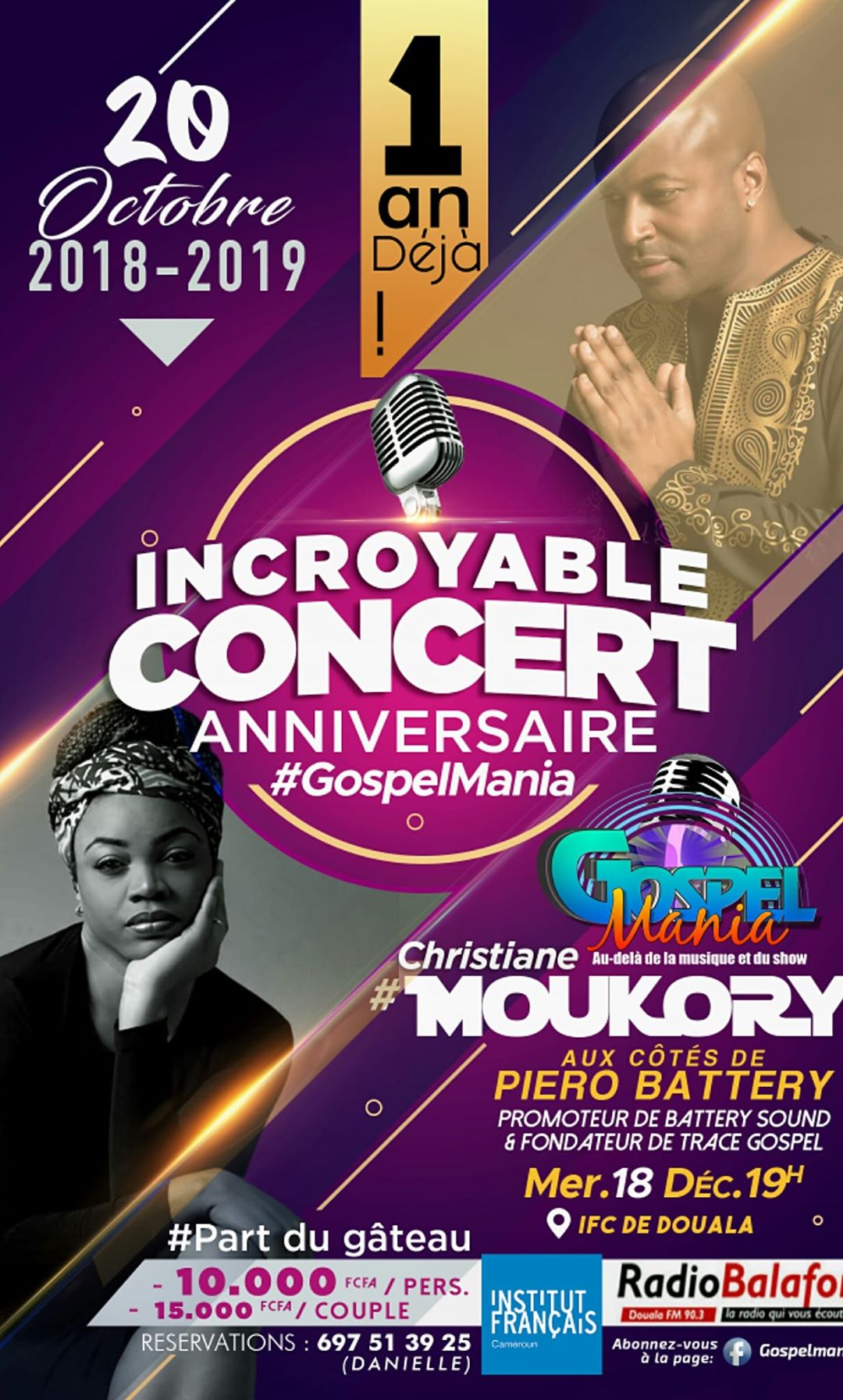 1 an de Gospelmania &ccedil;a se f&ecirc;te !