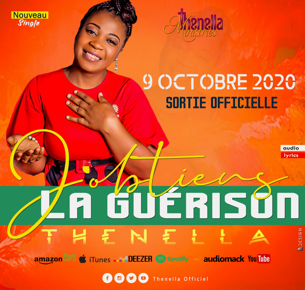 J'obtiens la guérison, nouveau single de Thenella