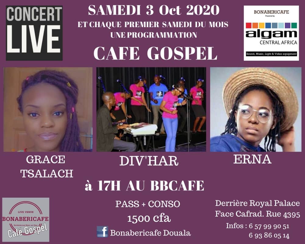 Café Gospel&nbsp;avec Grace Tsalach, Div'Har&nbsp;et Erna