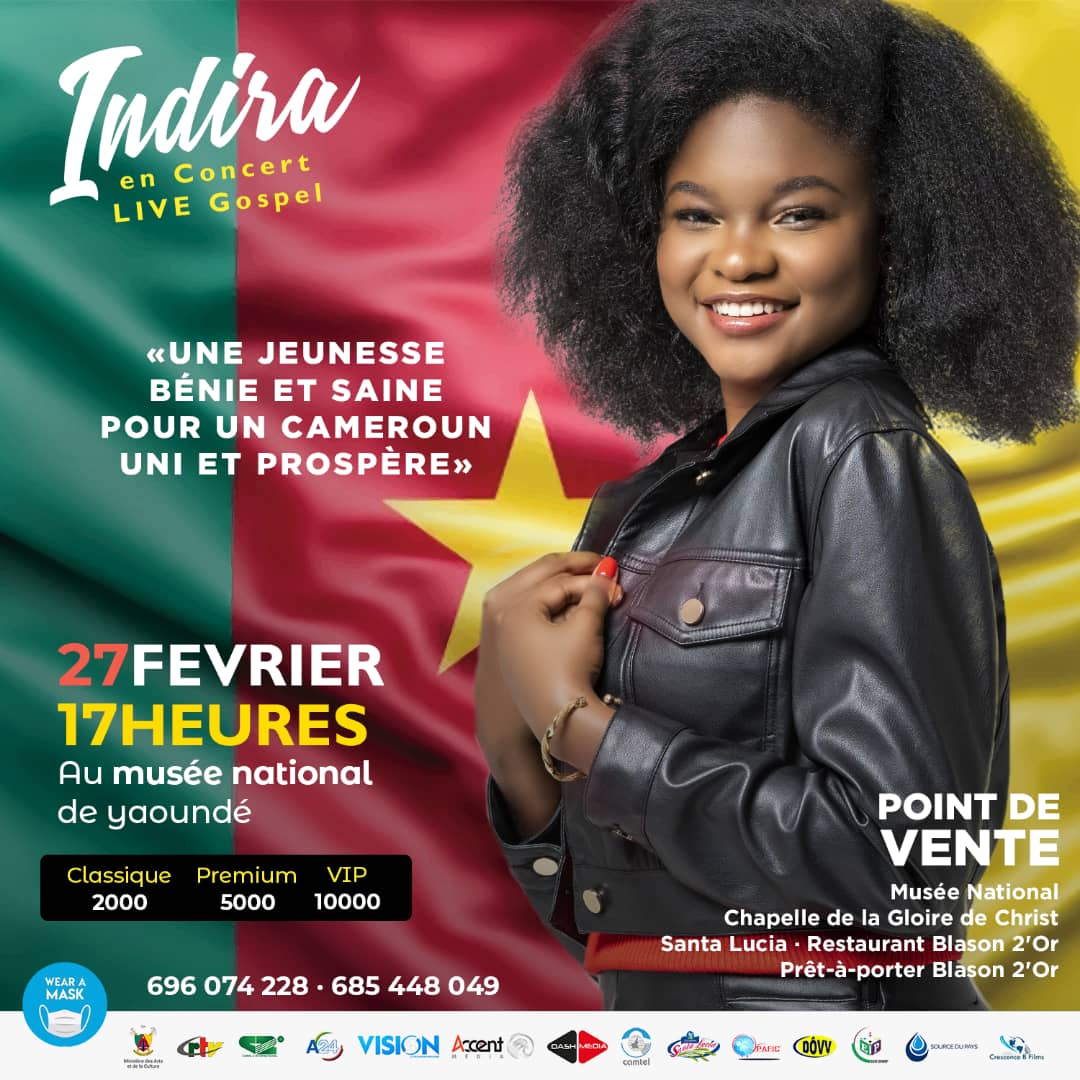 Indira en concert live gospel