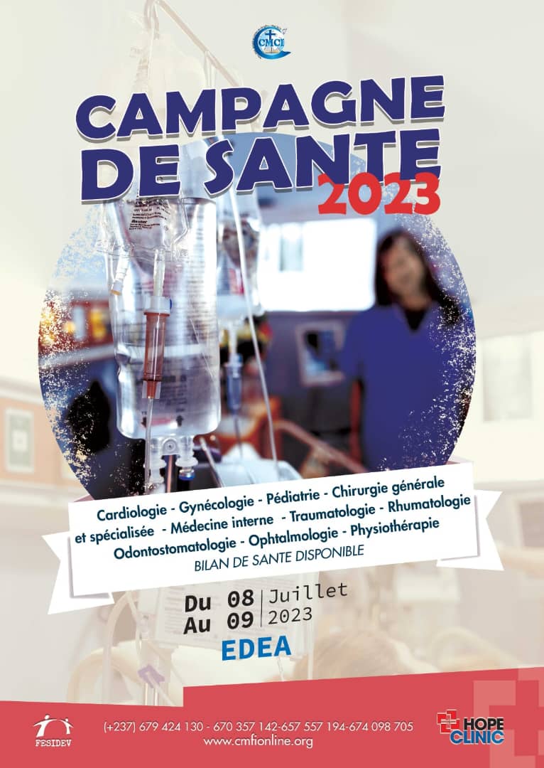 CMCI : Campagne de santé 2023 à Edéa