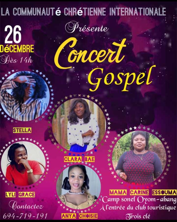 Concert Gospel &agrave; Oyom-Abang